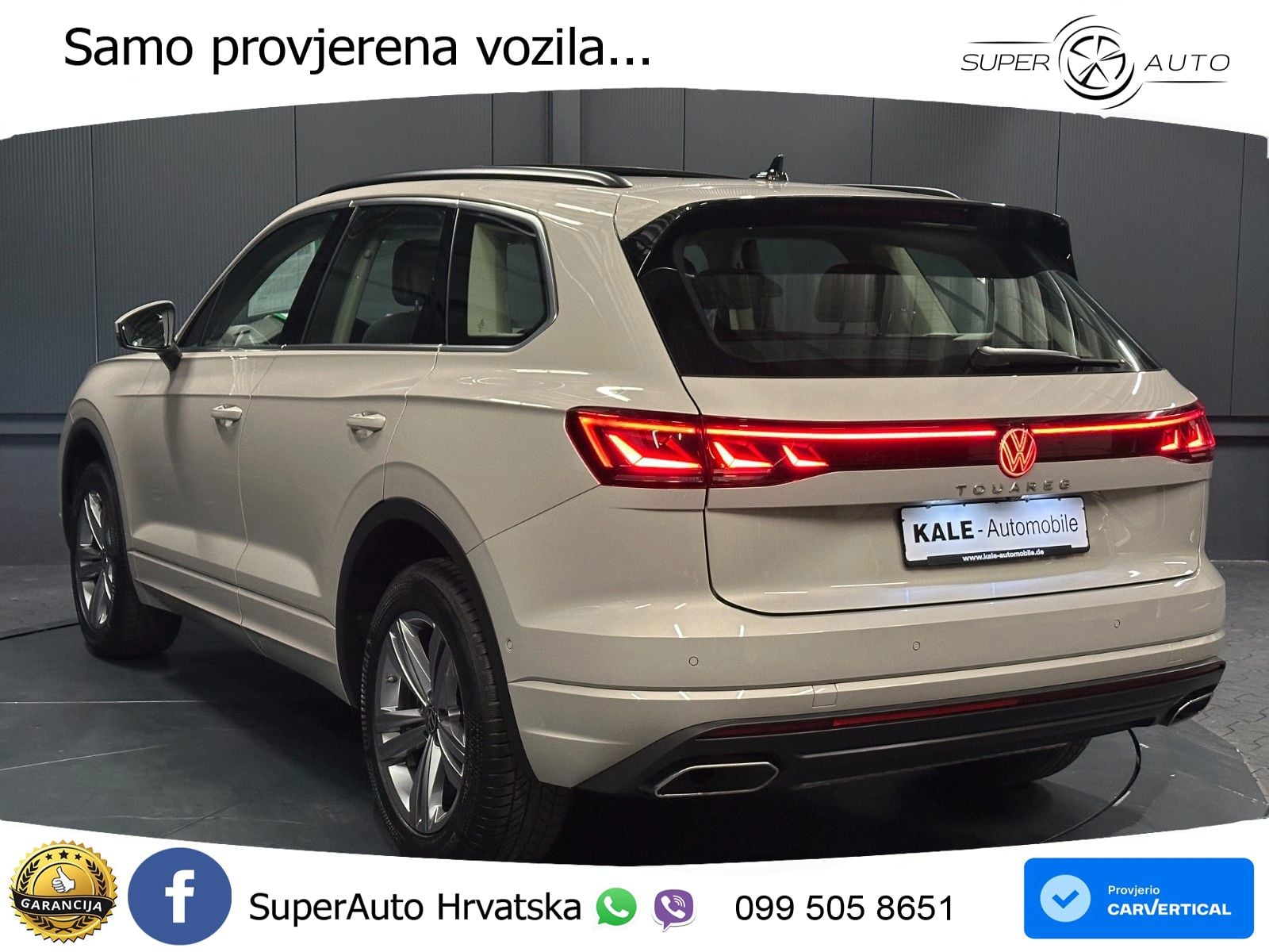 Volkswagen Touareg 3.0 V6 TDI (286 KS) 4MOTION Tiptronic MATRIX+GR SJED+KAM