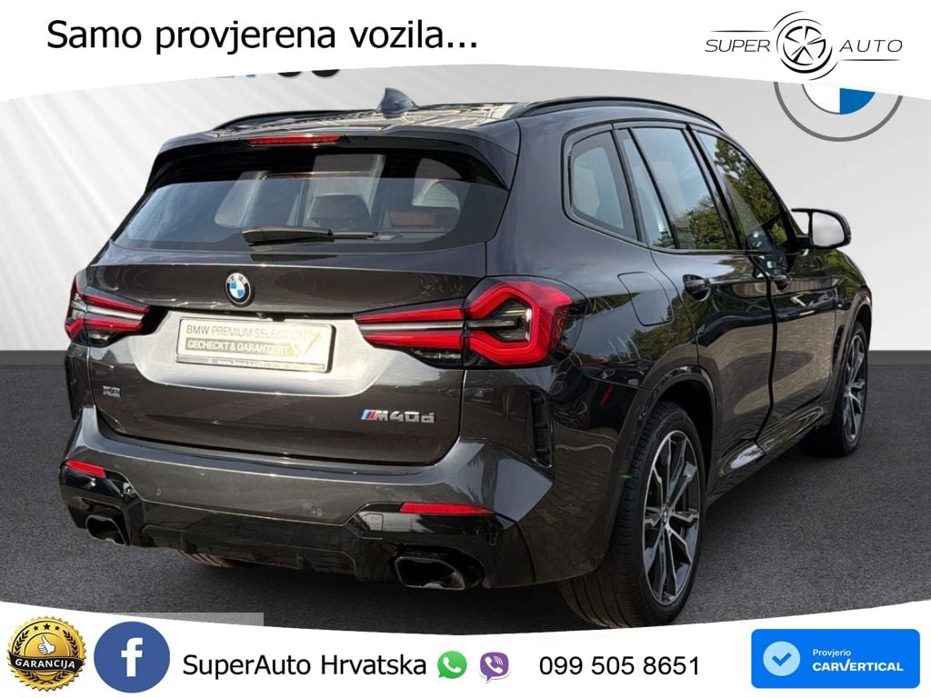 BMW X3 M40d xDrive Steptronic LED+GR SJED+ACC