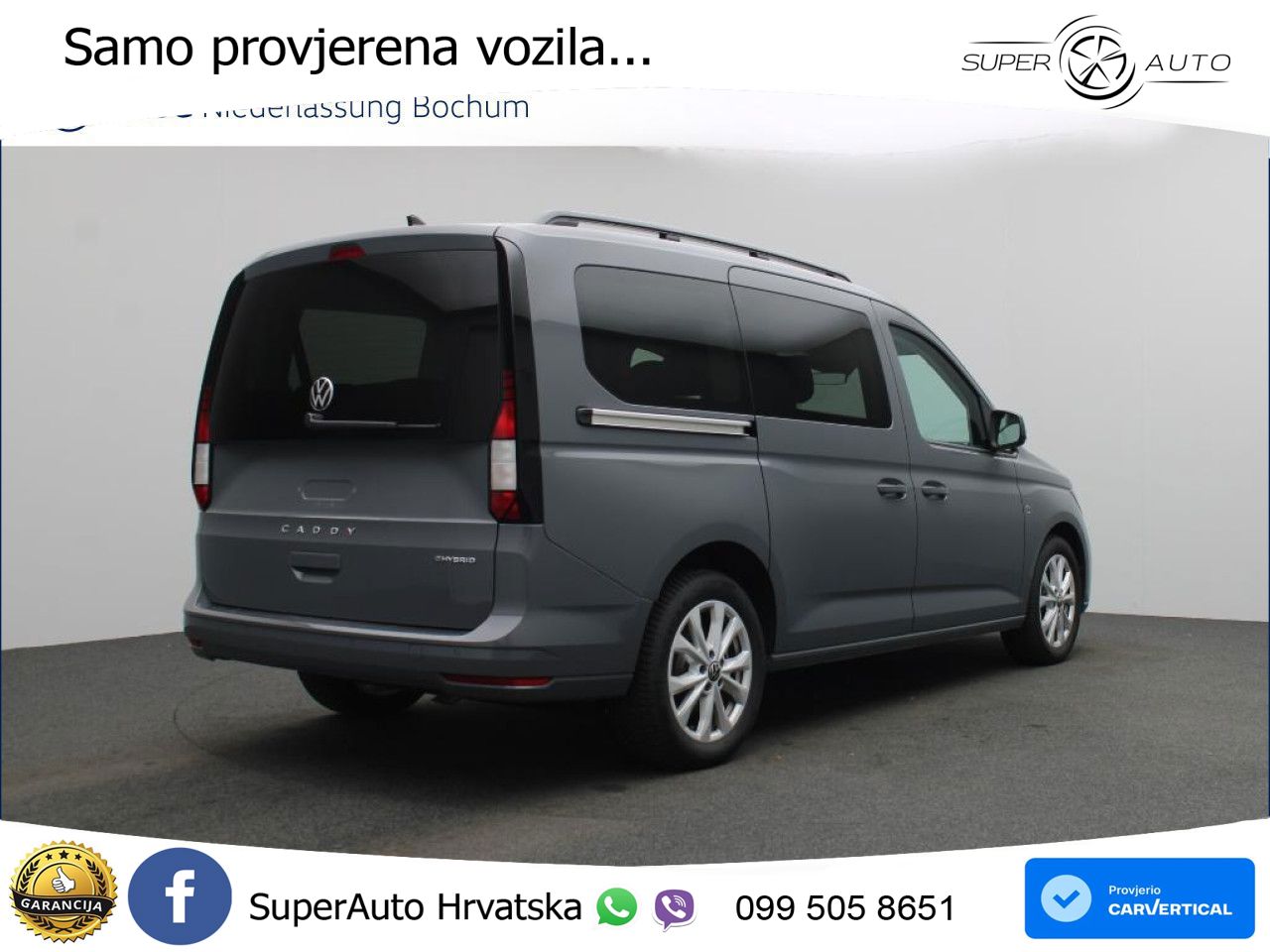 Volkswagen Caddy Maxi Life Navi Sitzhzg. 5 Jahre Euro6 ZV 116 KS