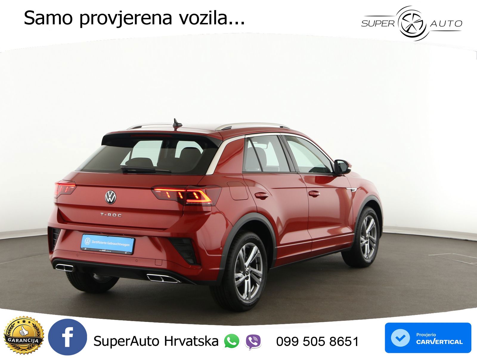 Volkswagen T-Roc I 1.5 TSI (150 KS) DSG LED+GR SJED+ACC
