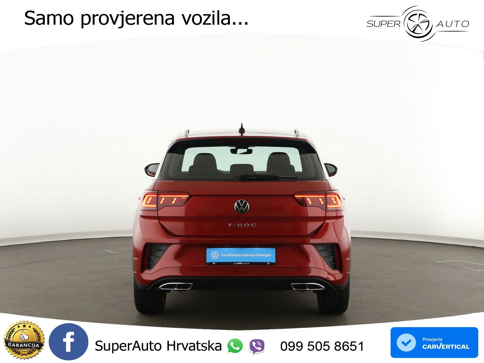 Volkswagen T-Roc I 1.5 TSI (150 KS) DSG LED+GR SJED+ACC