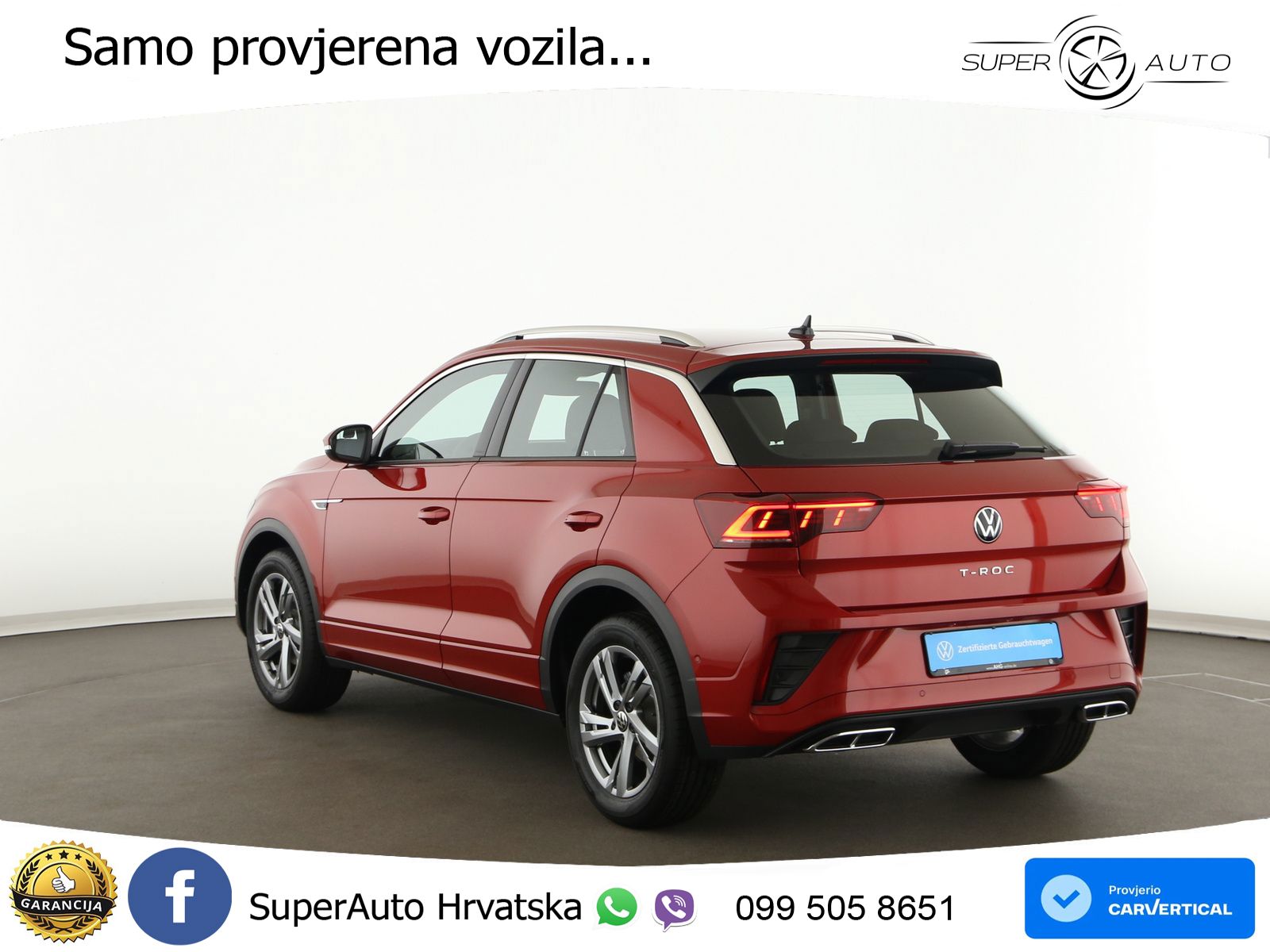 Volkswagen T-Roc I 1.5 TSI (150 KS) DSG LED+GR SJED+ACC