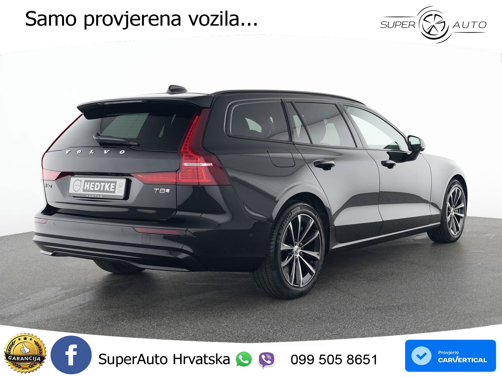 Volvo V60 2.0 T8 AWD Geartronic LED+GR SJED+ACC