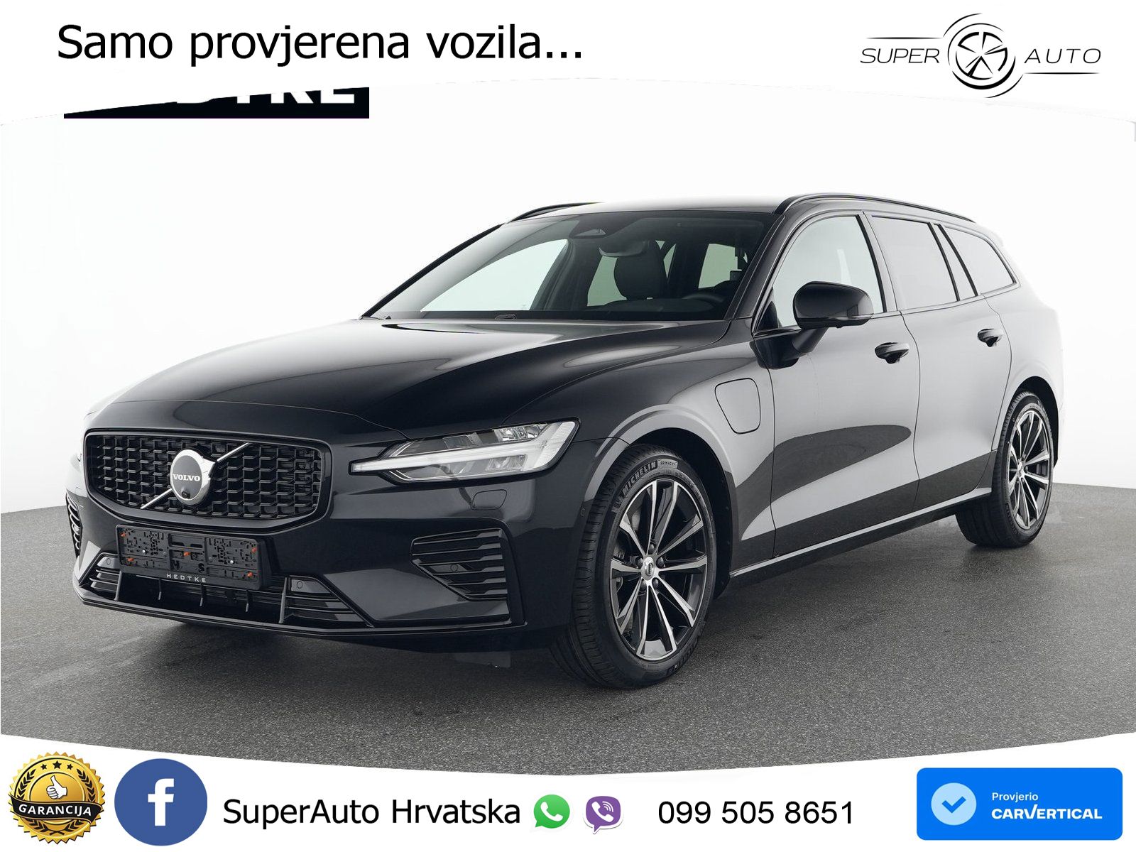 Volvo V60 2.0 T8 AWD Geartronic LED+GR SJED+ACC