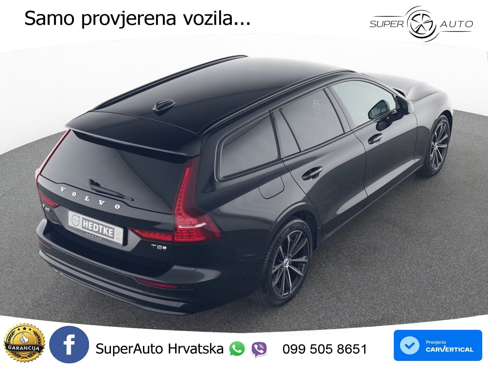 Volvo V60 2.0 T8 AWD Geartronic LED+GR SJED+ACC