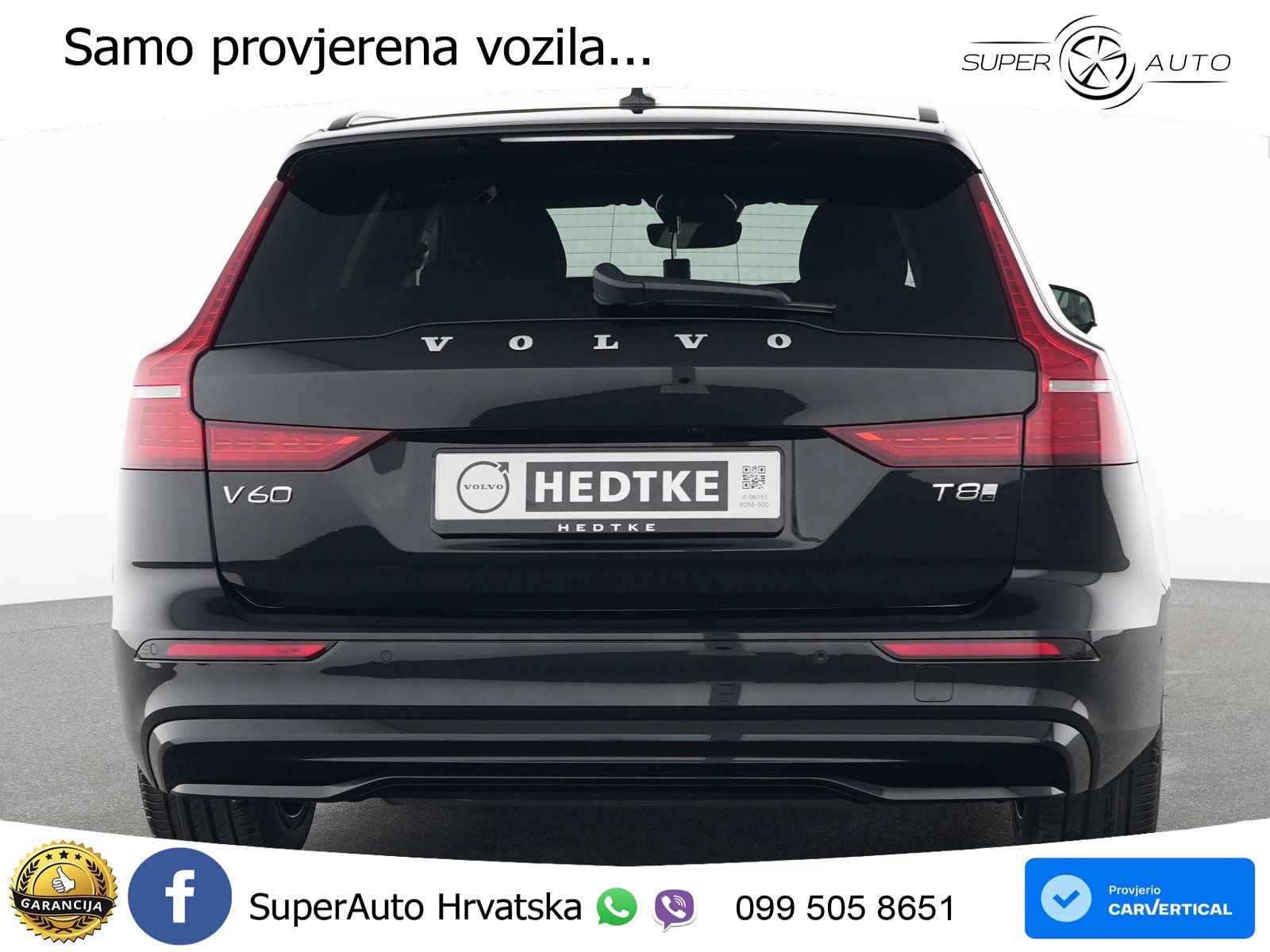 Volvo V60 2.0 T8 AWD Geartronic LED+GR SJED+ACC