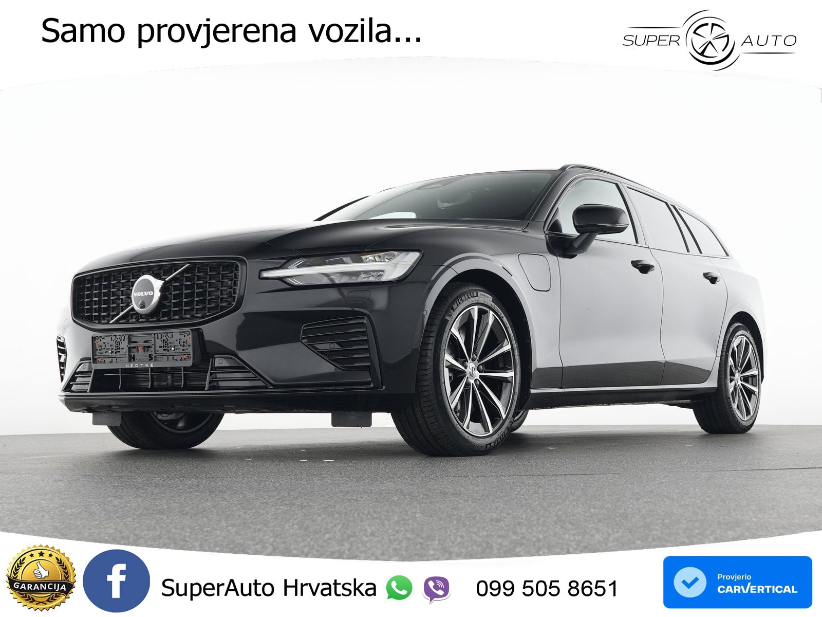 Volvo V60 2.0 T8 AWD Geartronic LED+GR SJED+ACC