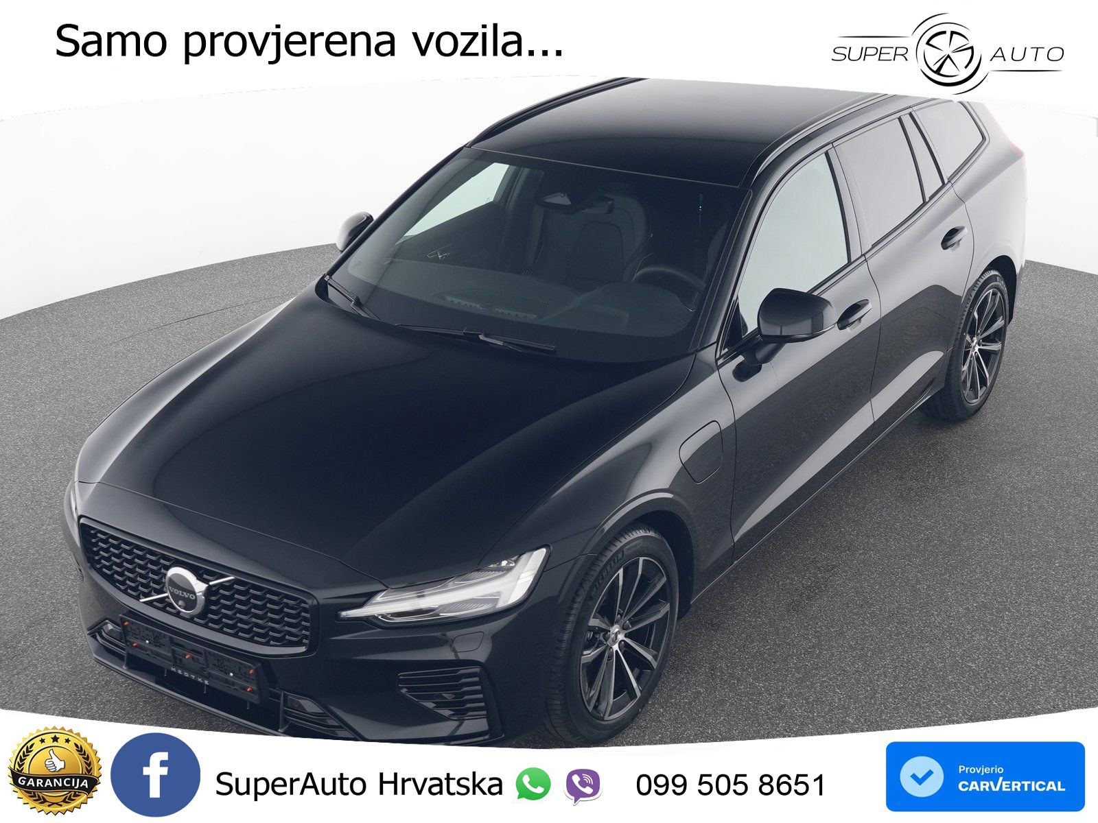 Volvo V60 2.0 T8 AWD Geartronic LED+GR SJED+ACC