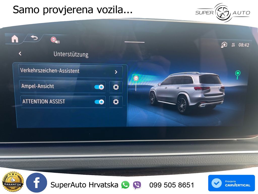 Mercedes-Benz GLS GLS 450d EQ Boost 4MATIC 9G-TRONIC AMG ZRAČNI+ACC+GR SJED+360+PANO