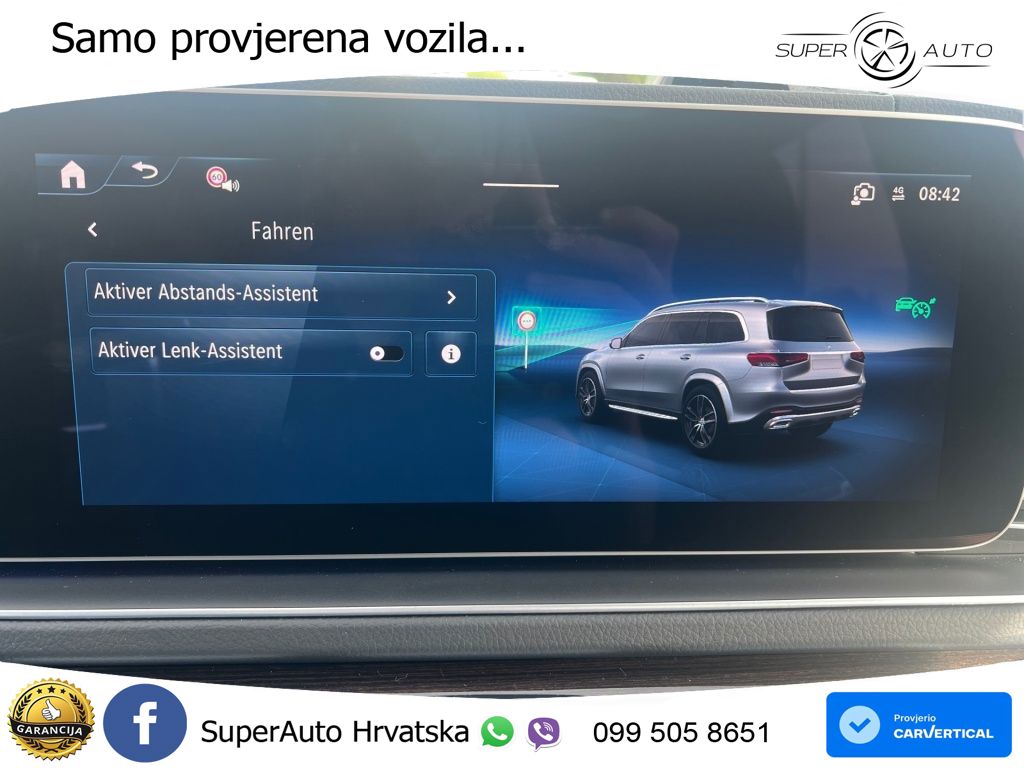 Mercedes-Benz GLS GLS 450d EQ Boost 4MATIC 9G-TRONIC AMG ZRAČNI+ACC+GR SJED+360+PANO
