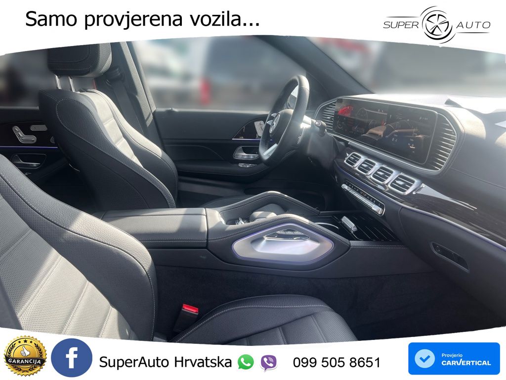 Mercedes-Benz GLS GLS 450d EQ Boost 4MATIC 9G-TRONIC AMG ZRAČNI+ACC+GR SJED+360+PANO