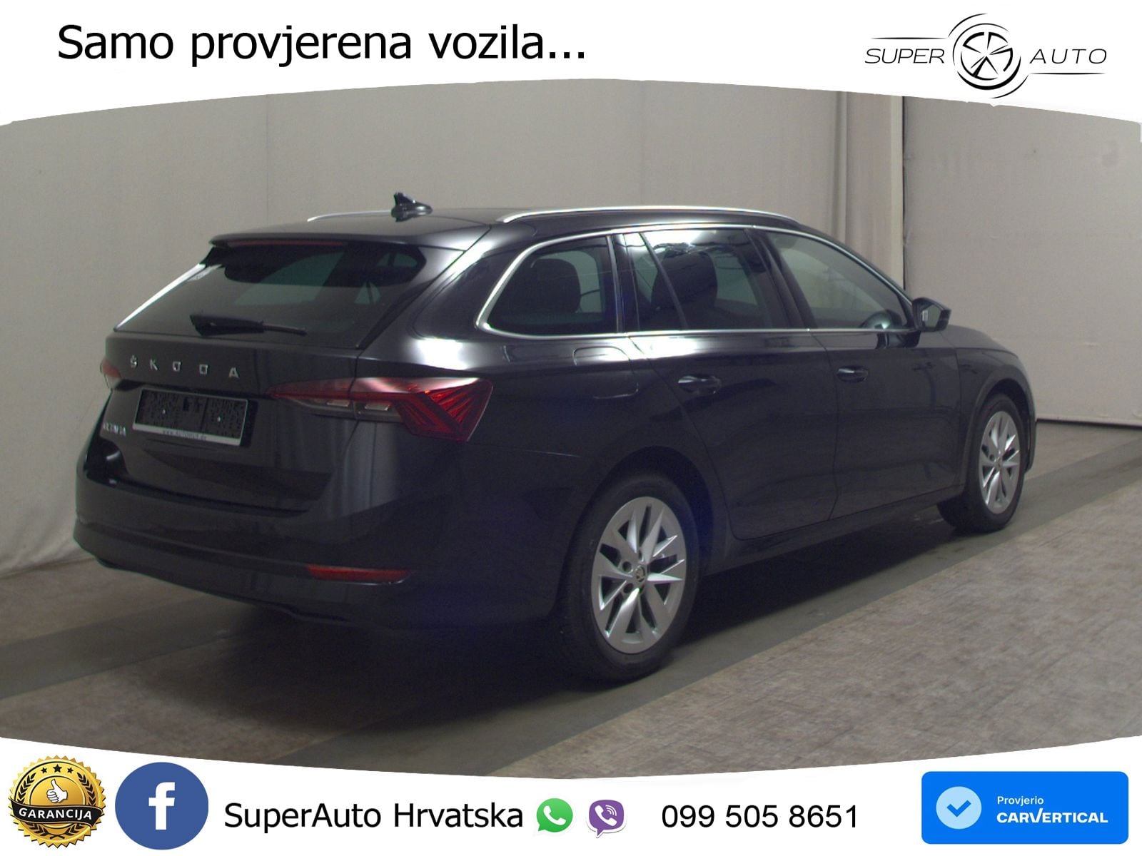 Škoda Octavia Combi 2.0 TDI (150 KS) DSG LED+GR SJED+ACC