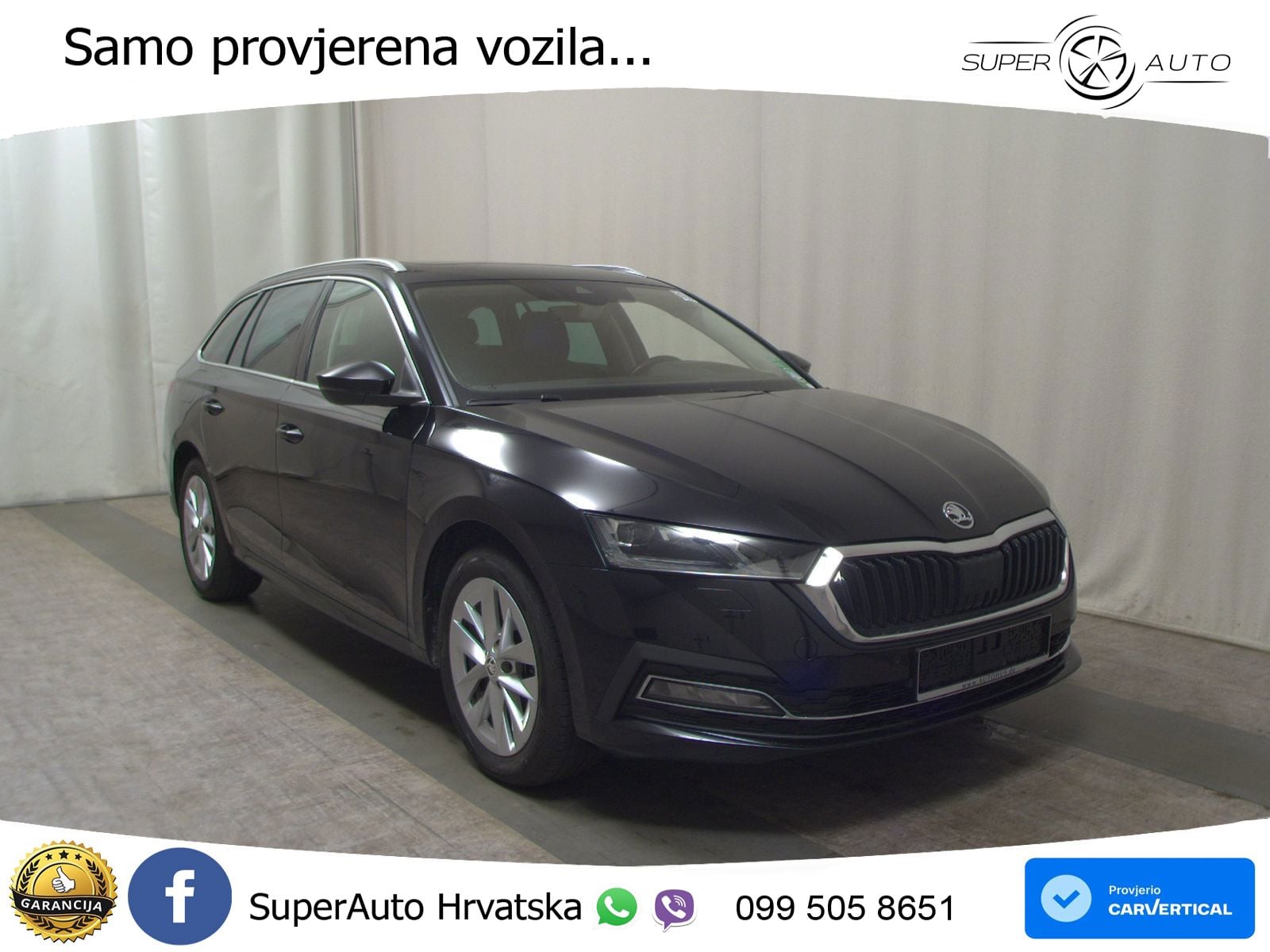Škoda Octavia Combi 2.0 TDI (150 KS) DSG LED+GR SJED+ACC