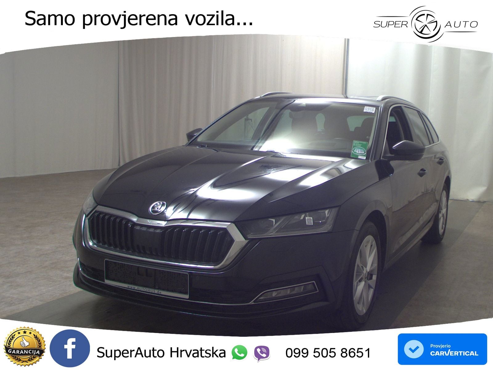 Škoda Octavia Combi 2.0 TDI (150 KS) DSG LED+GR SJED+ACC