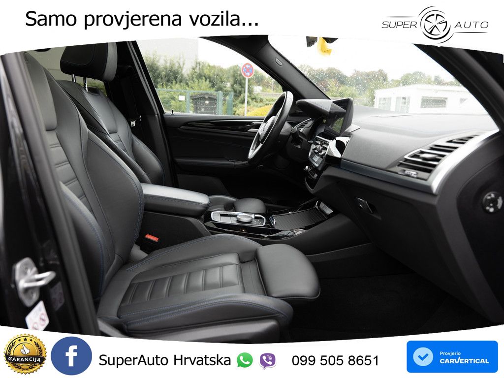 BMW iX3 80 kWh (286 KS) ACC+HEAD+GR SJED+360+PANO