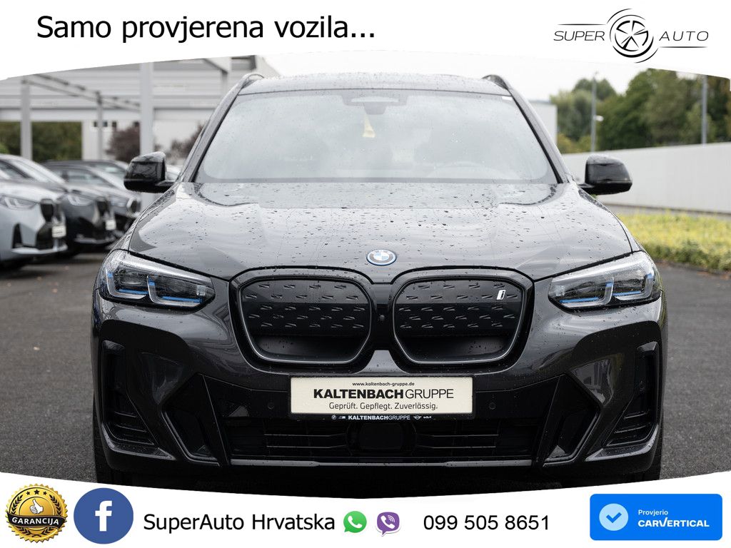 BMW iX3 80 kWh (286 KS) ACC+HEAD+GR SJED+360+PANO