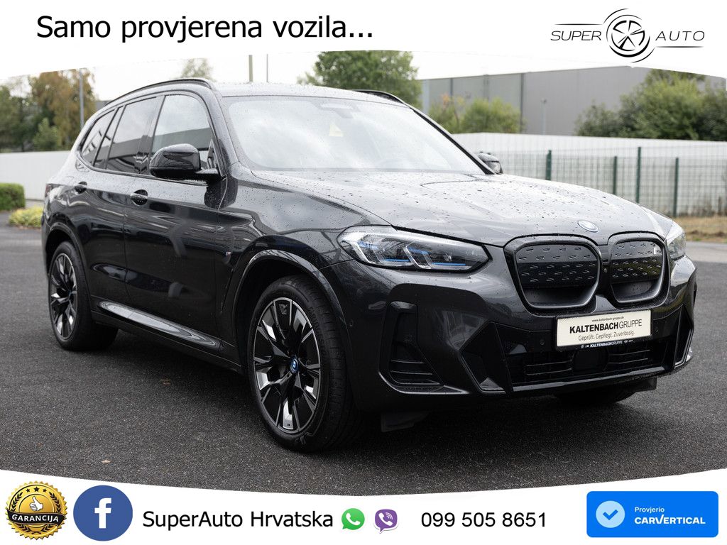 BMW iX3 80 kWh (286 KS) ACC+HEAD+GR SJED+360+PANO