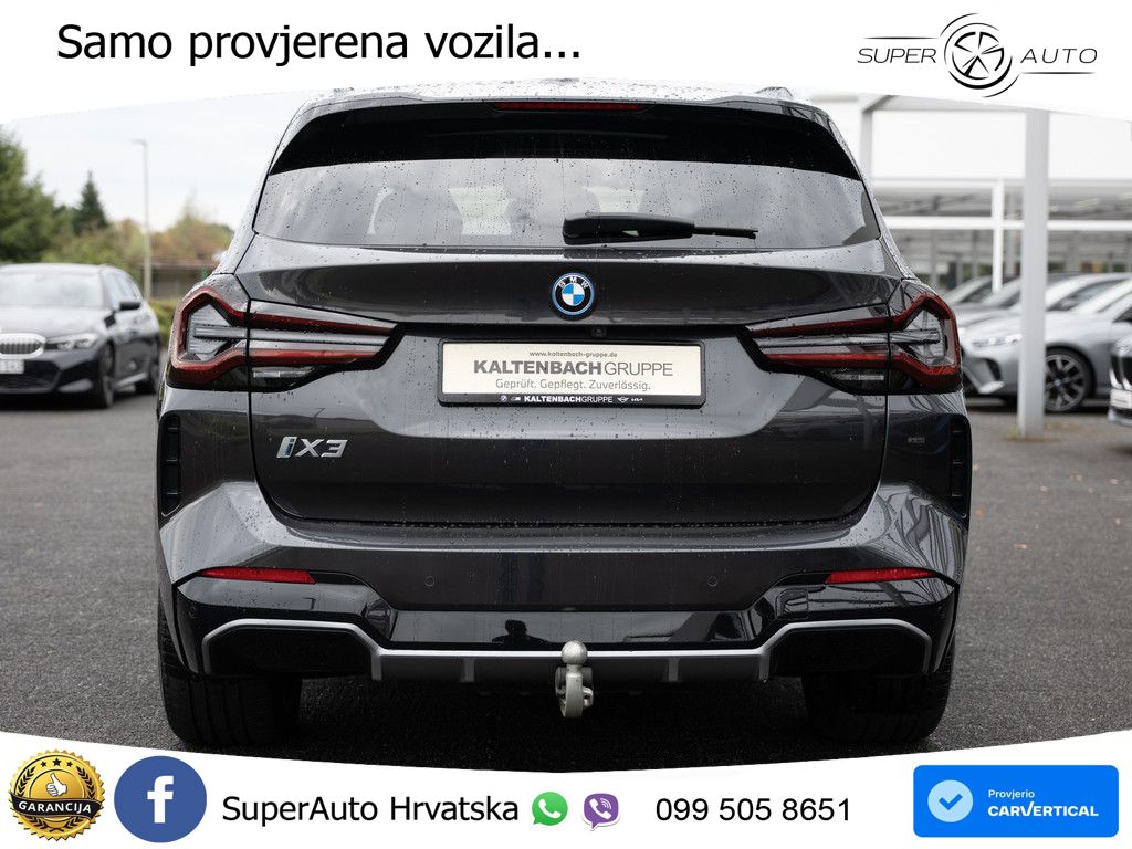 BMW iX3 80 kWh (286 KS) ACC+HEAD+GR SJED+360+PANO
