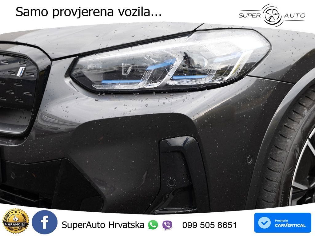 BMW iX3 80 kWh (286 KS) ACC+HEAD+GR SJED+360+PANO