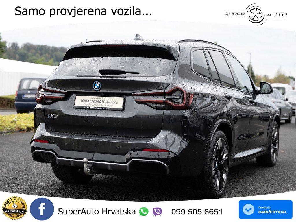 BMW iX3 80 kWh (286 KS) ACC+HEAD+GR SJED+360+PANO