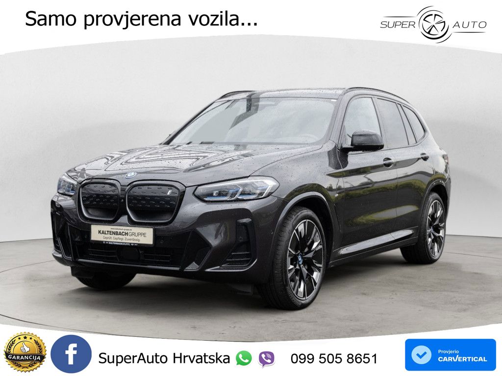 BMW iX3 80 kWh (286 KS) ACC+HEAD+GR SJED+360+PANO