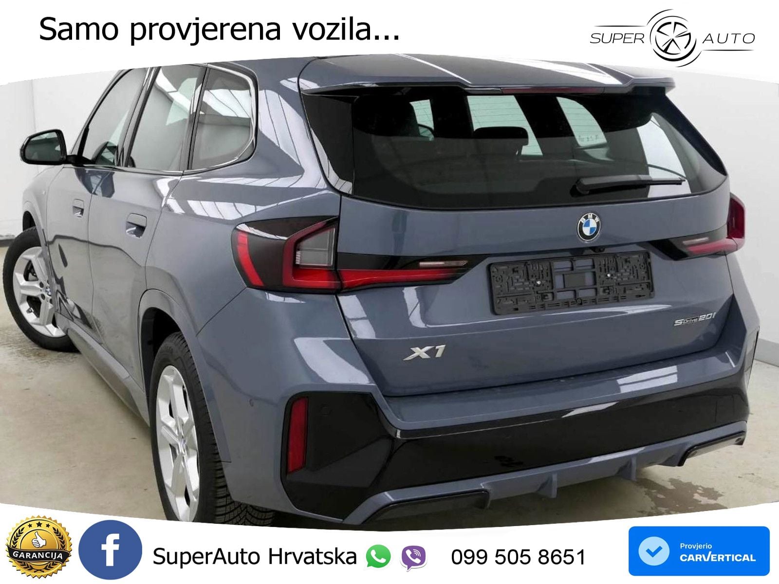 BMW X1 20i (170 KS) sDrive Steptronic M Sport LED+GR SJED+ACC