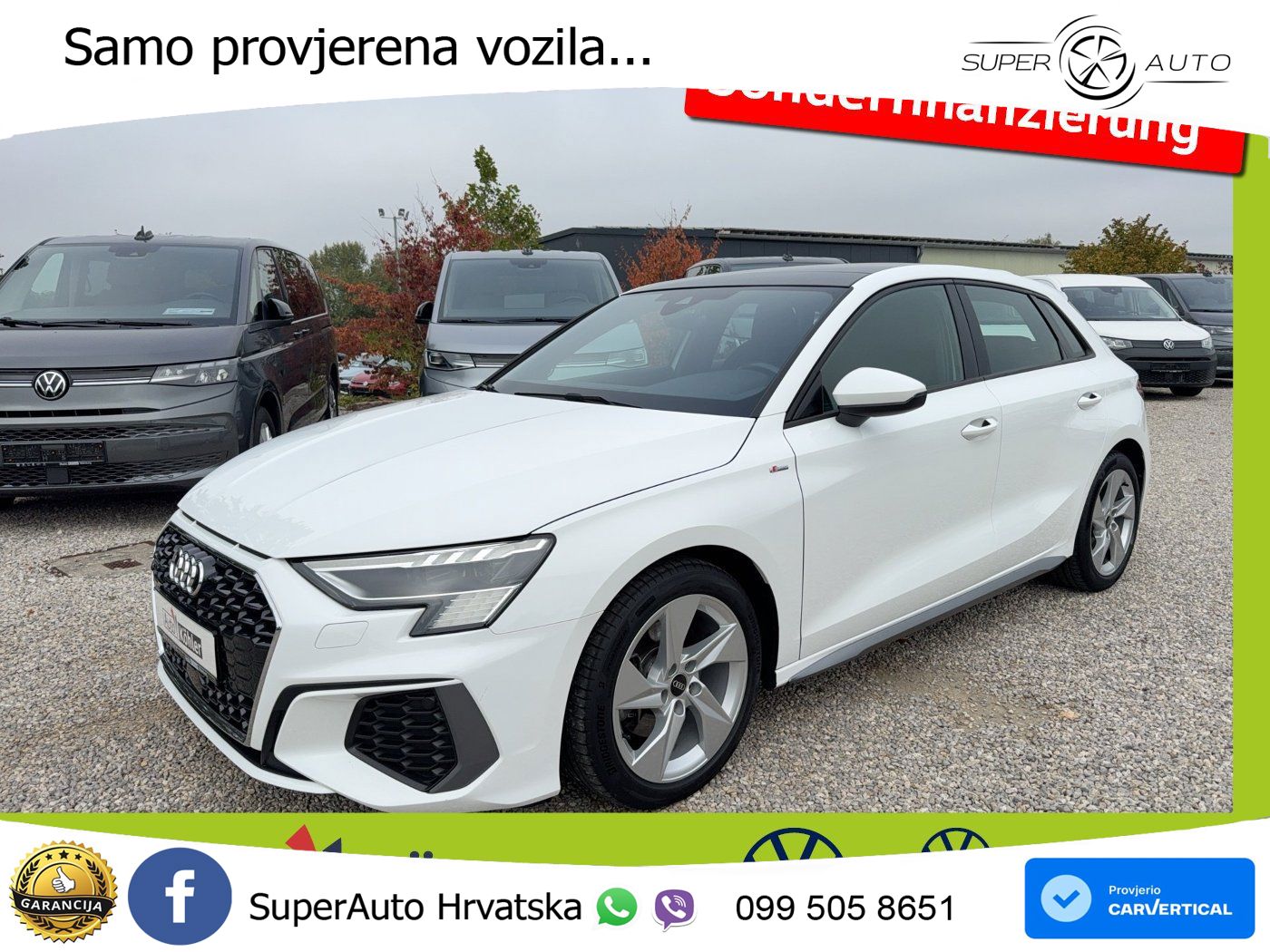 Audi A3 40 TFSI (190 KS) quattro S tronic S line MATRIX+GR SJED+KAM