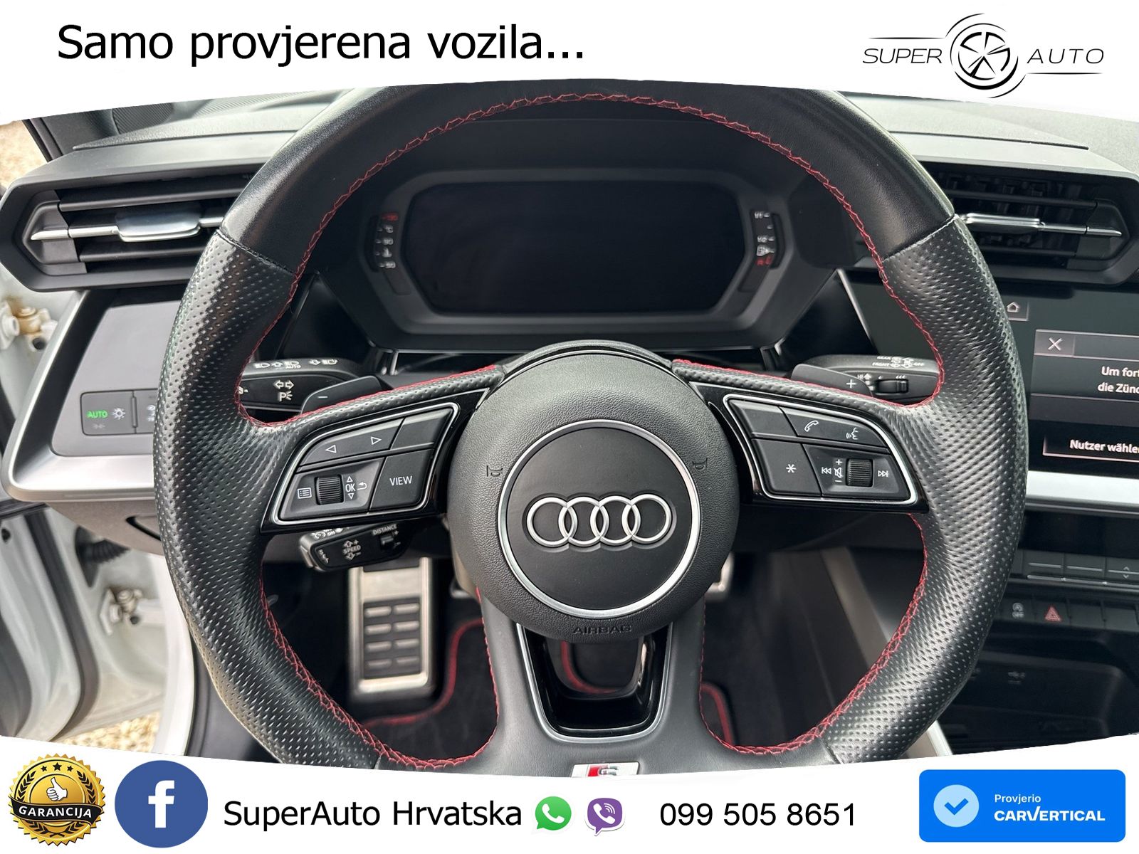 Audi A3 40 TFSI (190 KS) quattro S tronic S line MATRIX+GR SJED+KAM