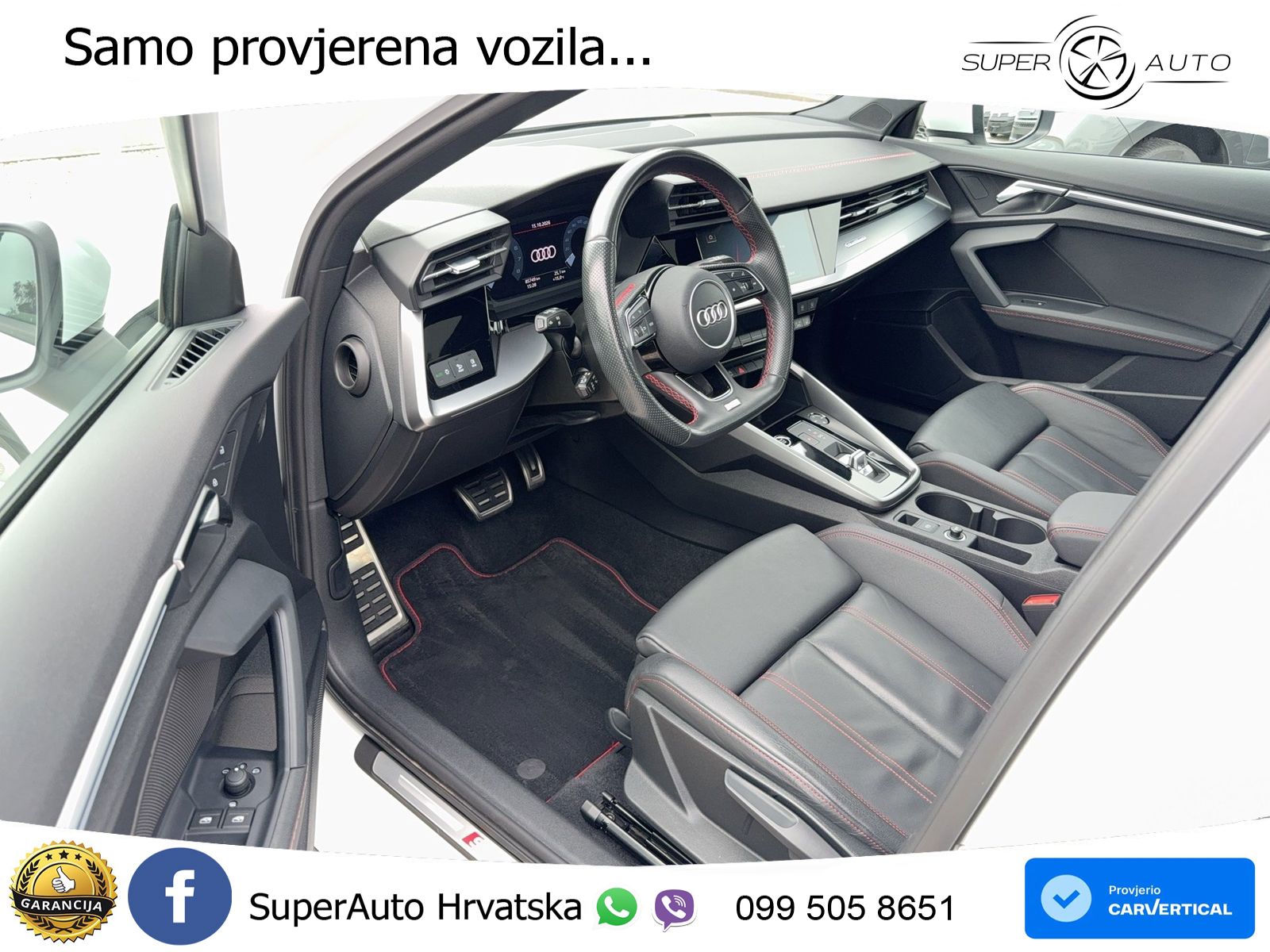 Audi A3 40 TFSI (190 KS) quattro S tronic S line MATRIX+GR SJED+KAM