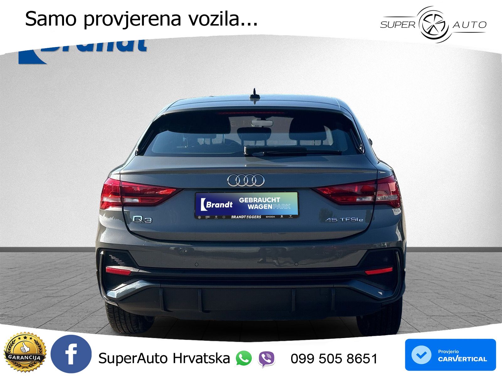 Audi Q3 Sportback 45 TFSIe (245 KS) S tronic LED+GR SJED+ACC