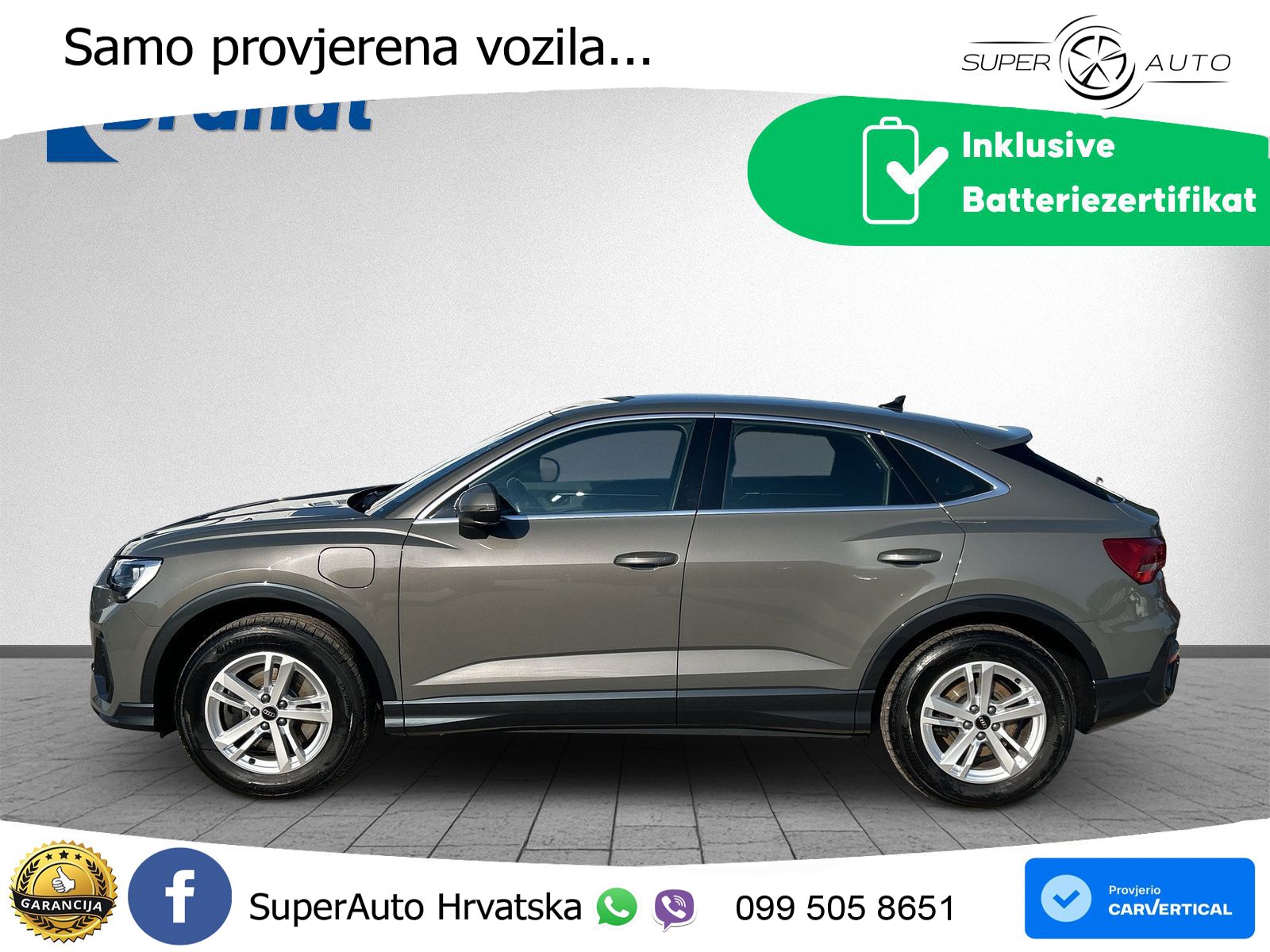 Audi Q3 Sportback 45 TFSIe (245 KS) S tronic LED+GR SJED+ACC