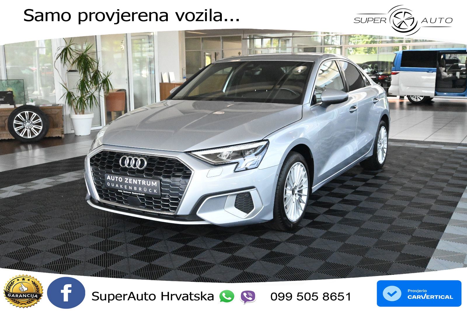 Audi A3 Limuzina 35 TDI (150 KS) S tronic advanced LED+GR SJED+ACC