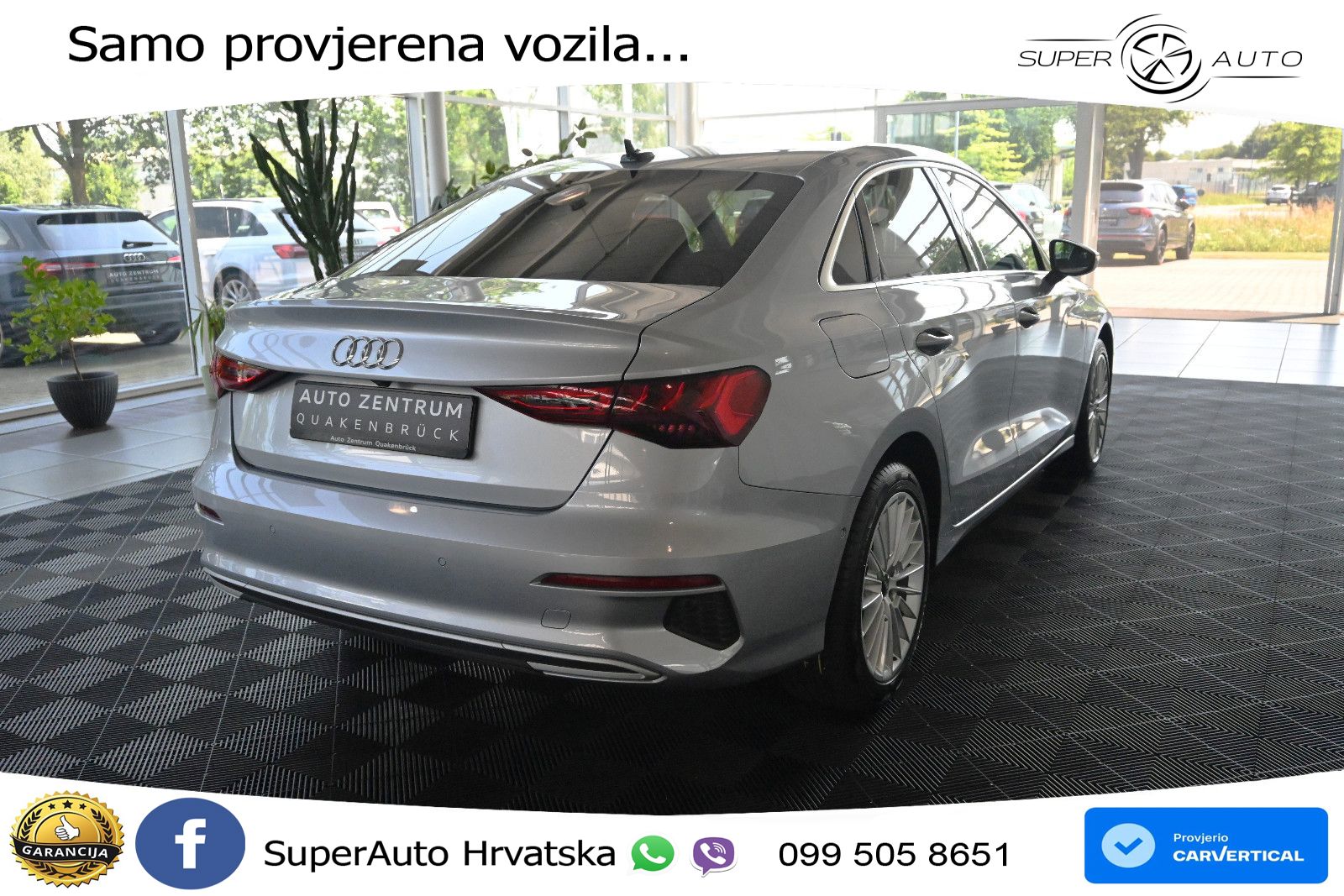Audi A3 Limuzina 35 TDI (150 KS) S tronic advanced LED+GR SJED+ACC