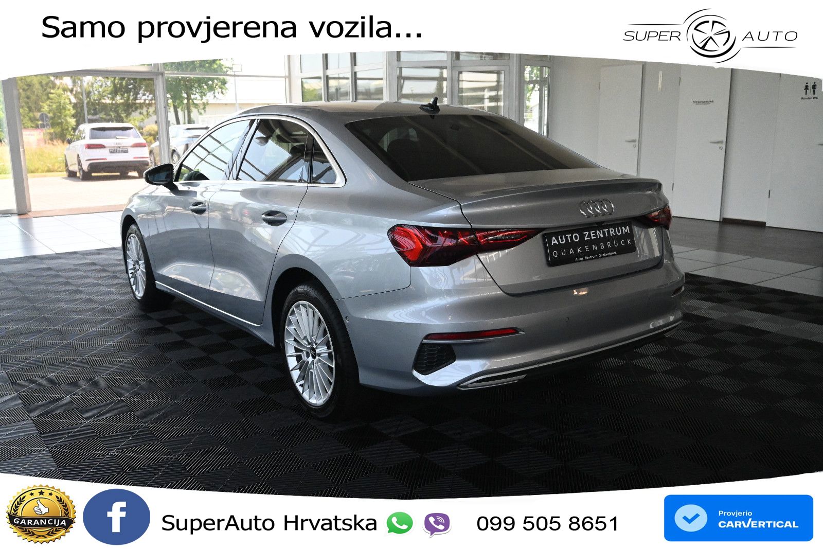 Audi A3 Limuzina 35 TDI (150 KS) S tronic advanced LED+GR SJED+ACC
