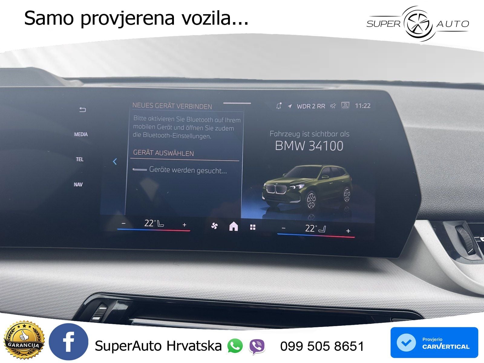 BMW iX1 66.5 kWh (204 KS) eDrive20 LED+GR SJED+ACC