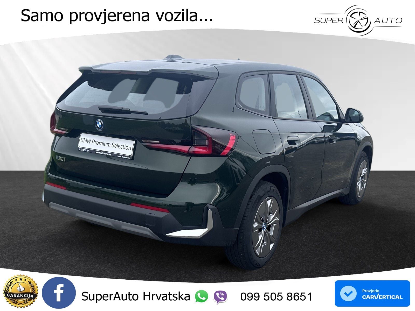 BMW iX1 66.5 kWh (204 KS) eDrive20 LED+GR SJED+ACC