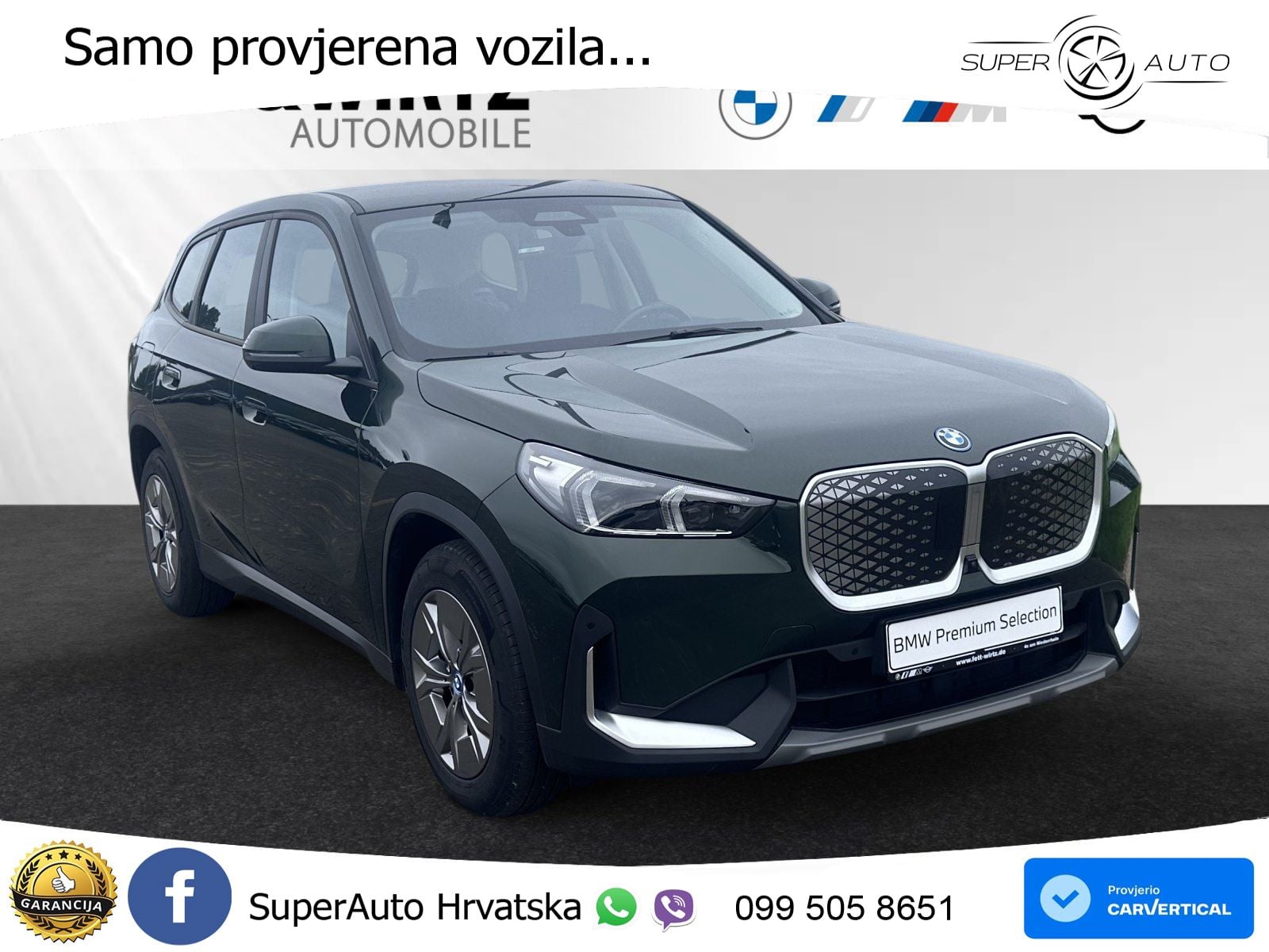 BMW iX1 66.5 kWh (204 KS) eDrive20 LED+GR SJED+ACC