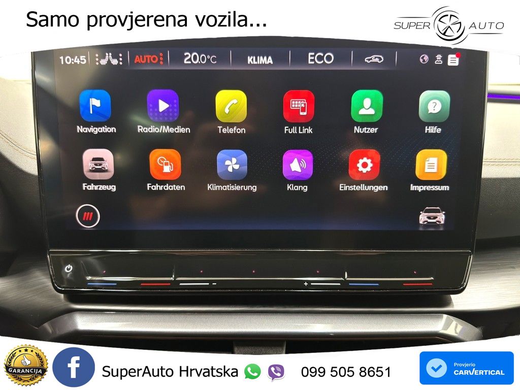Cupra Formentor 1.4 TSI (245 KS) e-Hybrid DSG VZ LED+GR SJED+ACC