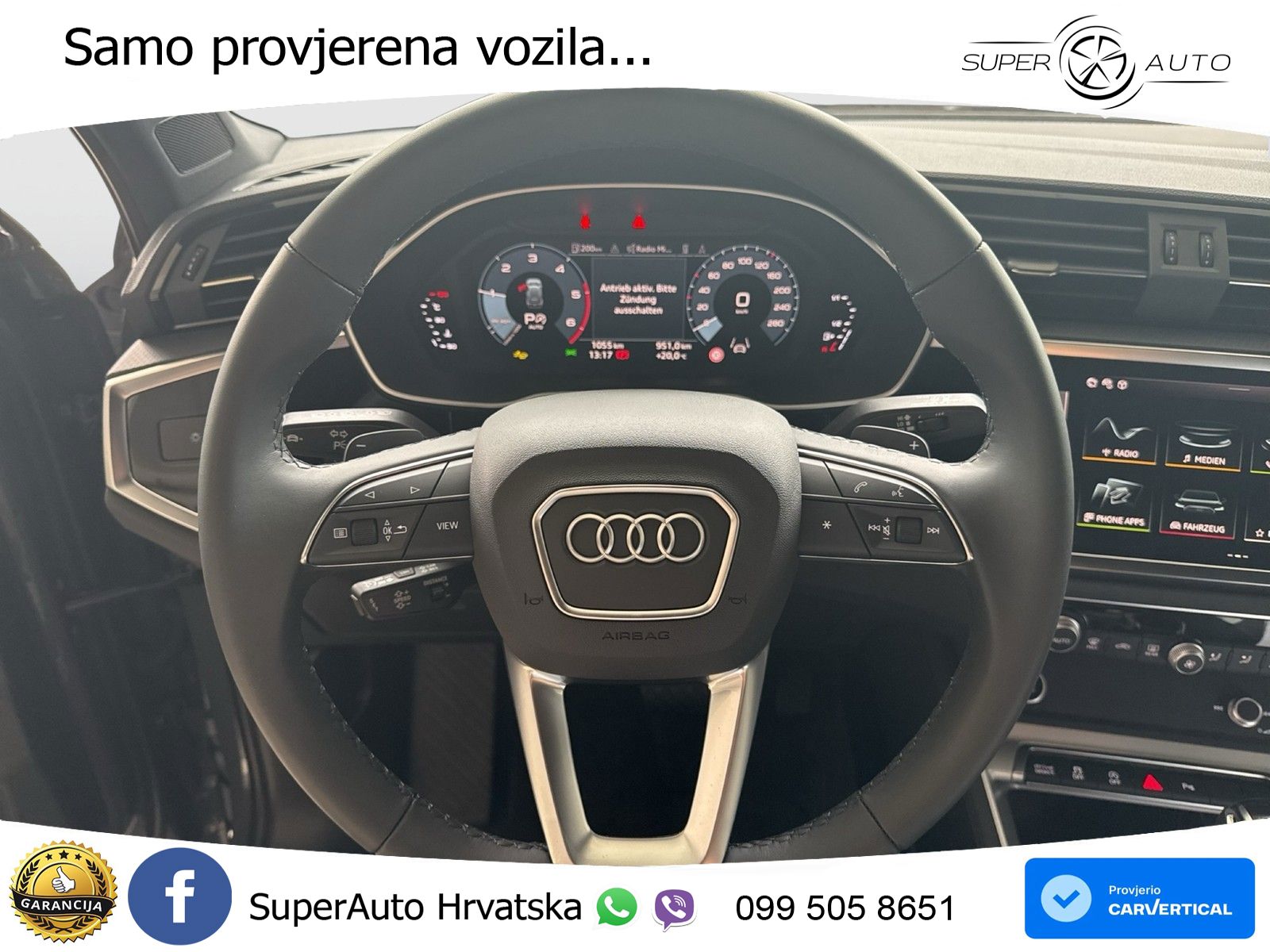 Audi Q3 40 TDI (193 KS) quattro S tronic LED+GR SJED+ACC