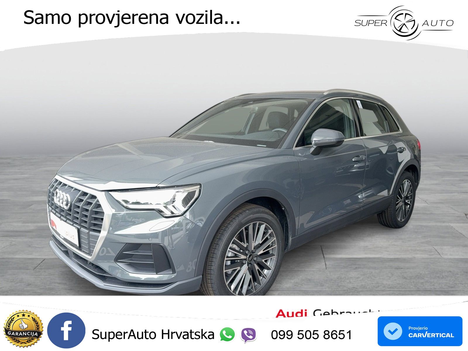 Audi Q3 40 TDI (193 KS) quattro S tronic LED+GR SJED+ACC