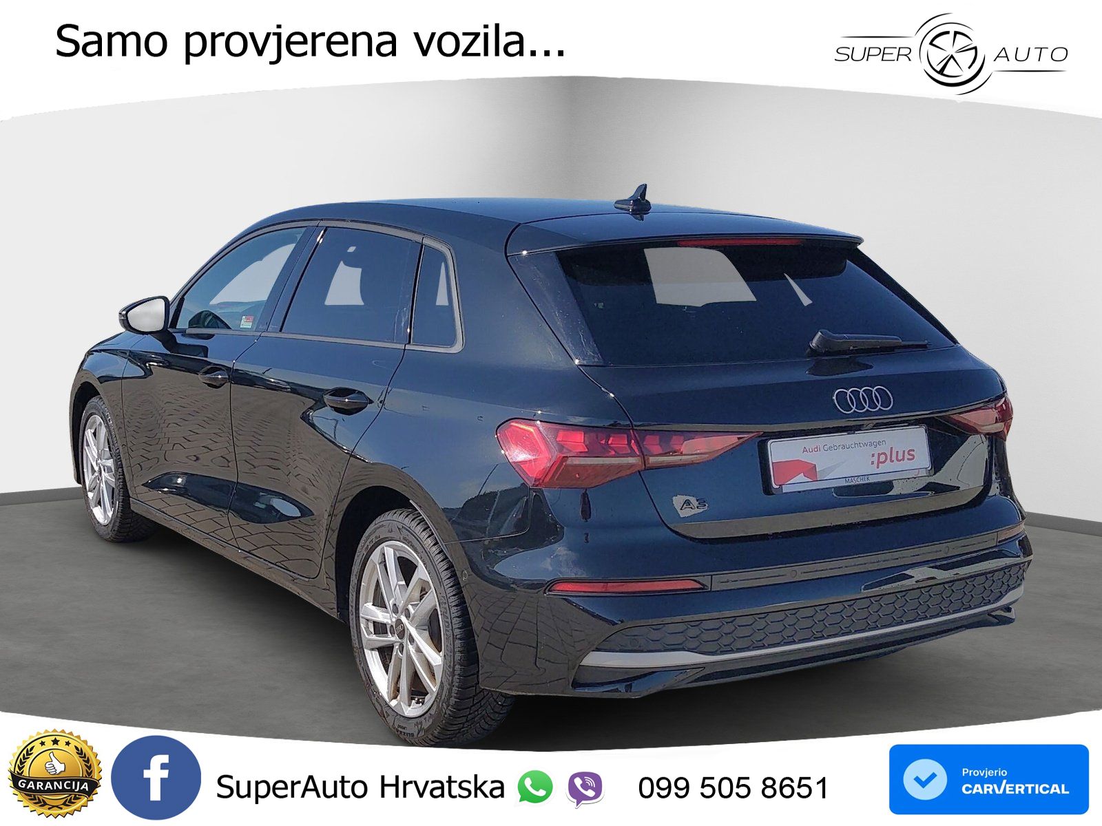 Audi A3 35 TFSI (150 KS) LED+GR SJED+ACC