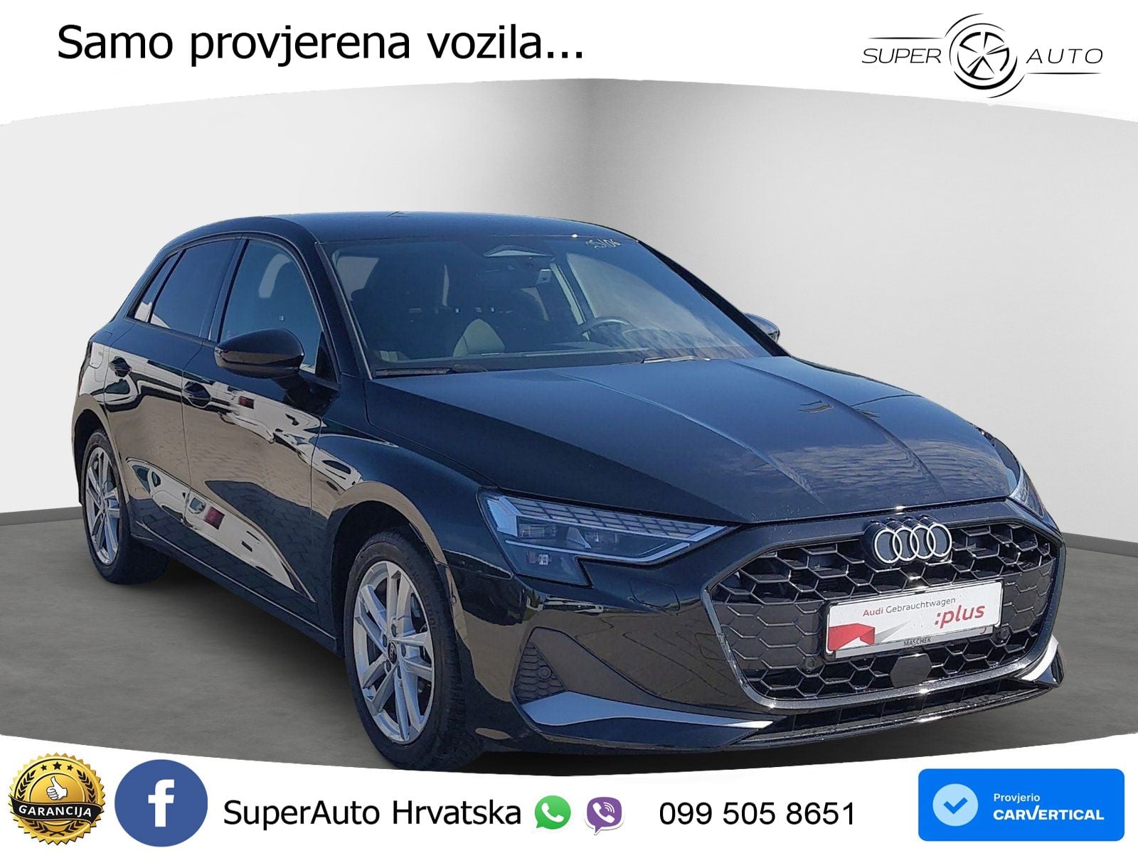 Audi A3 35 TFSI (150 KS) LED+GR SJED+ACC