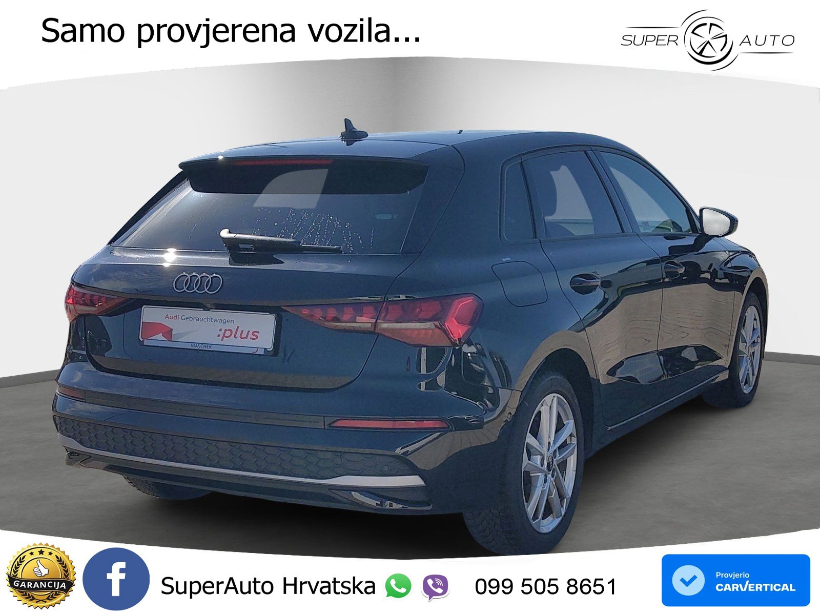Audi A3 35 TFSI (150 KS) LED+GR SJED+ACC