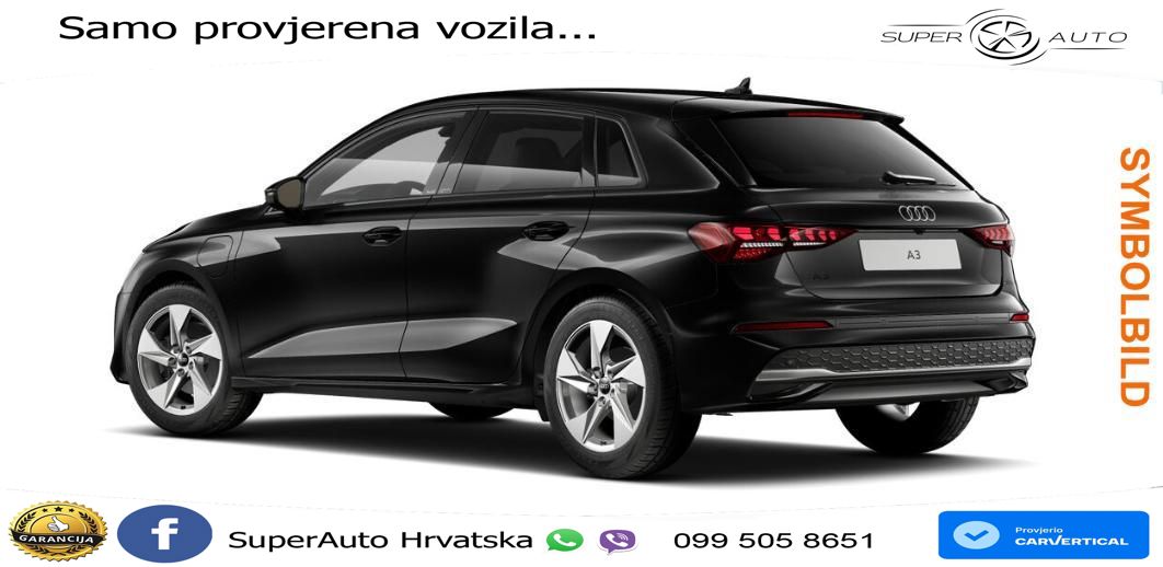 Audi A3 Sportback 40 TFSI e (204 KS) Plug-in Hybrid S tronic LED+GR SJED+ACC