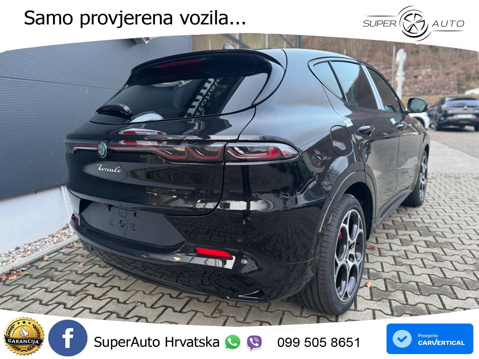 Alfa Romeo Tonale 1.5 VGT (160 KS) 48V-Hybrid TCT LED+GR SJED+ACC