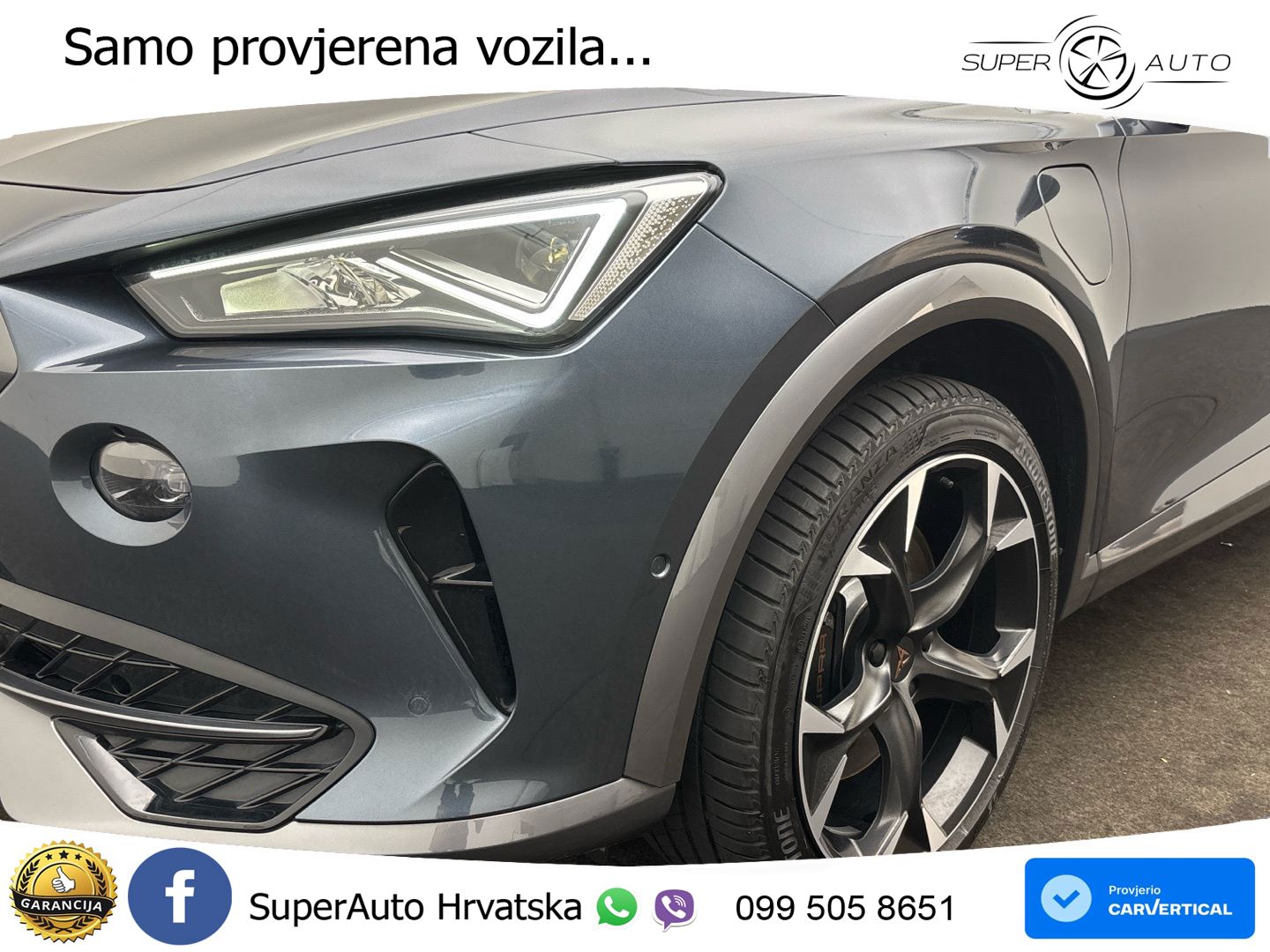 Cupra Formentor 1.4 TSI (245 KS) e-Hybrid DSG VZ LED+GR SJED+ACC