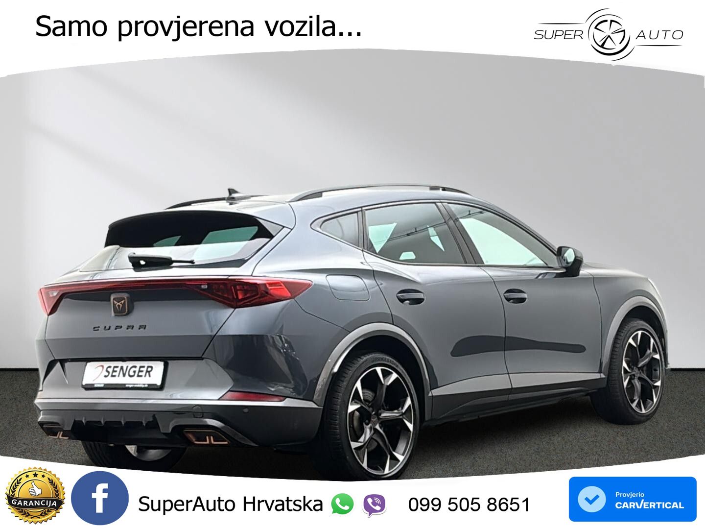Cupra Formentor 1.4 TSI (245 KS) e-Hybrid DSG VZ LED+GR SJED+ACC