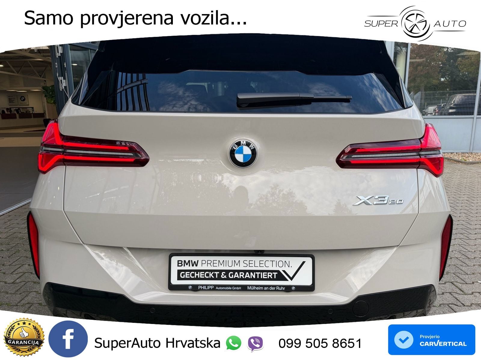 BMW X3 20 xDrive Steptronic M Sport ACC+HEAD+4xGR SJED+360+PANO