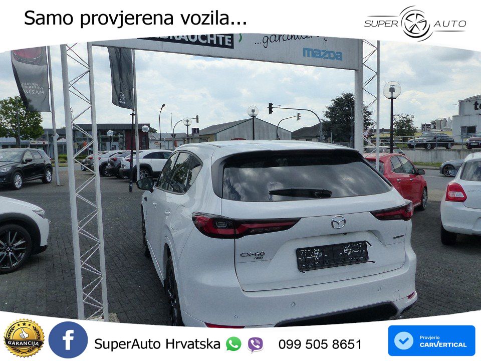 Mazda CX-60 3.3 e-Skyactiv D (254 KS) AWD Automatic LED+ACC