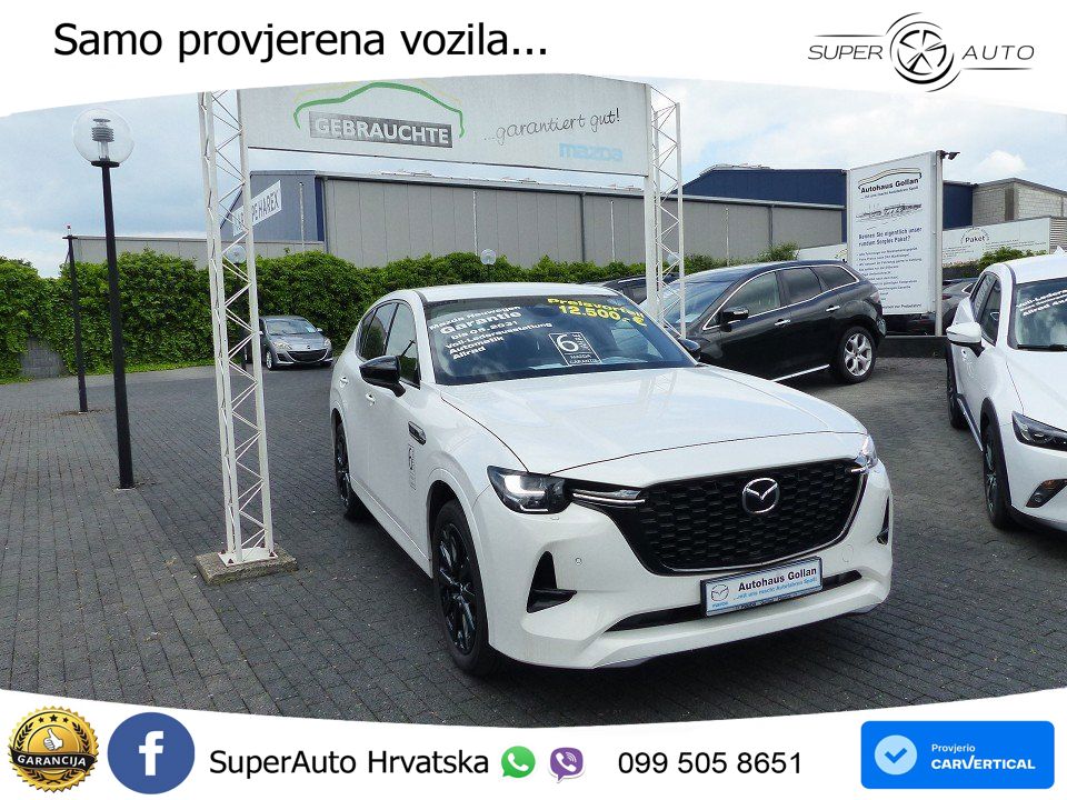Mazda CX-60 3.3 e-Skyactiv D (254 KS) AWD Automatic LED+ACC